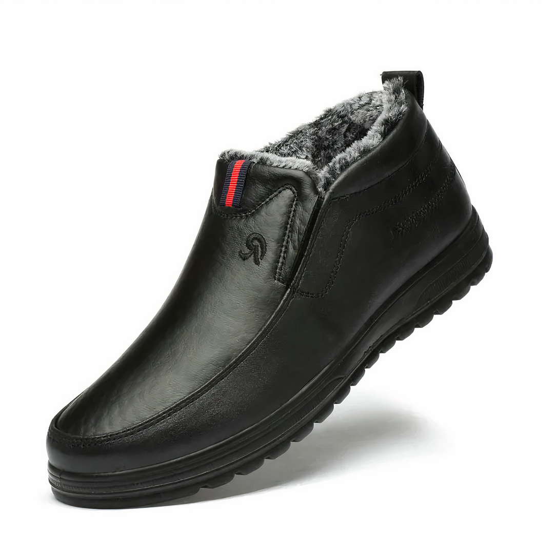 Winterstiefel Herren | Schuhe Herren | Warm Gefüttert Slip-On