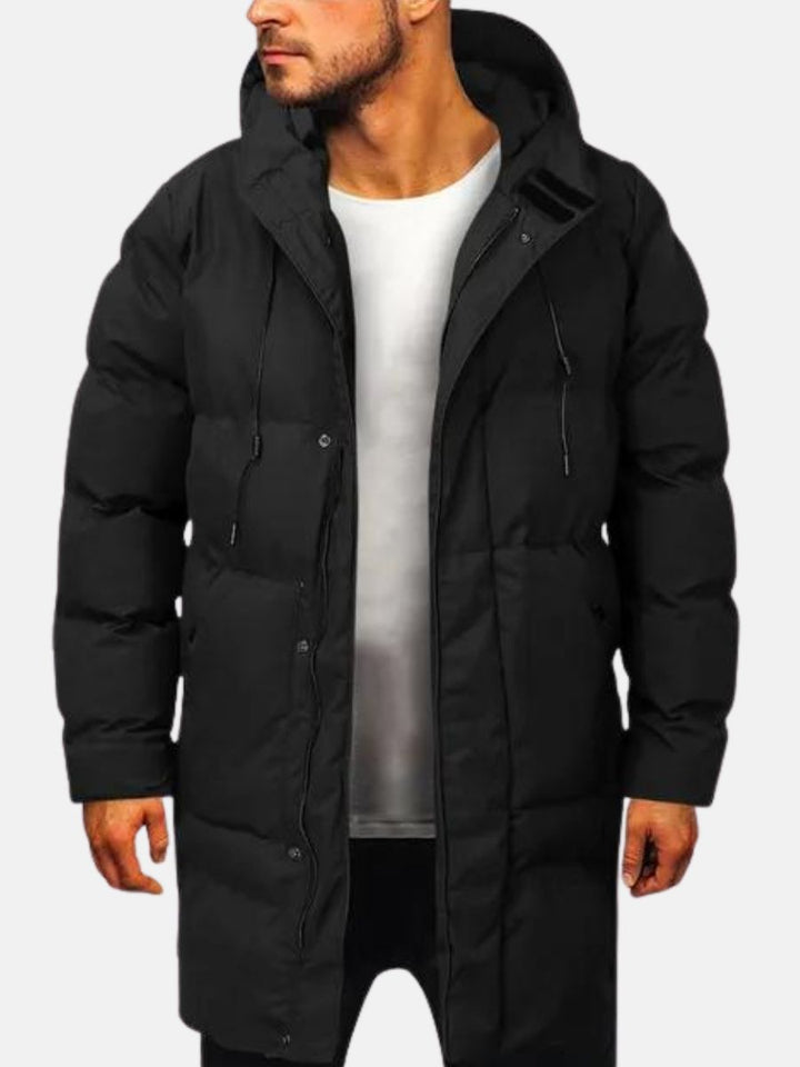 Herren Winterjacke | Parka mit Kapuze | Eleganter Schutz