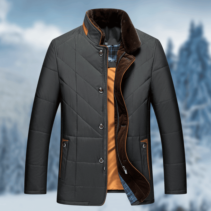 Jacke Herren | Winterjacke Herren Style | Lässiger Komfort Look