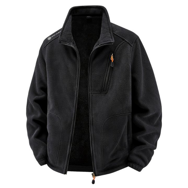 Jacke Herren | Warme Winterjacke | Kapuzenjacke mit Reißverschluss