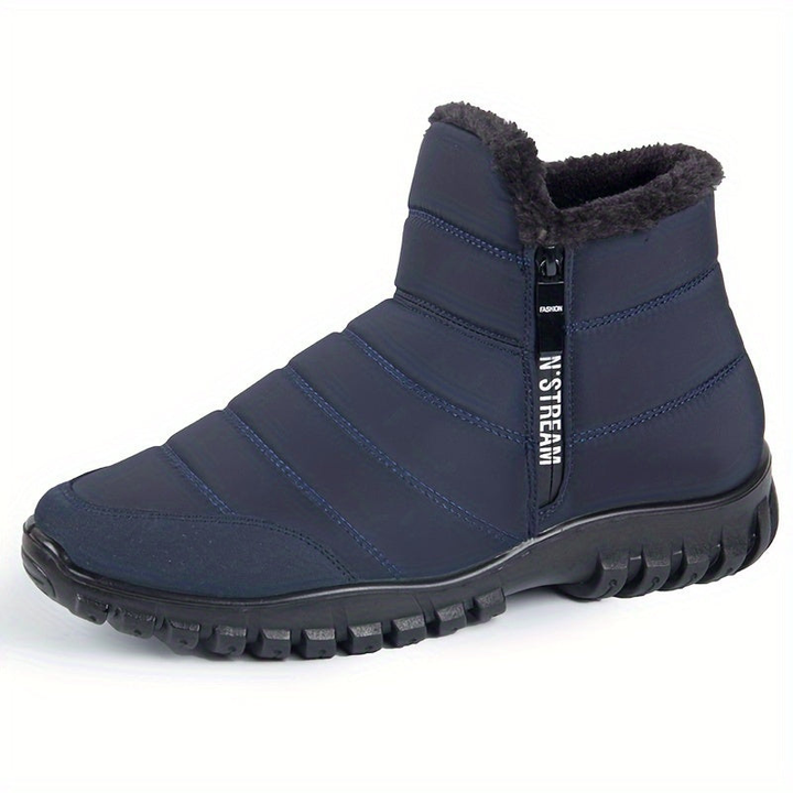 Winterschuhe Herren | Warme Ankle Boots | Rutschfeste Schuhe