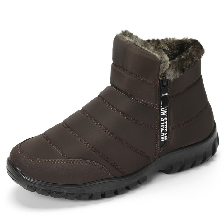 Winterschuhe Herren | Warme Ankle Boots | Rutschfeste Schuhe