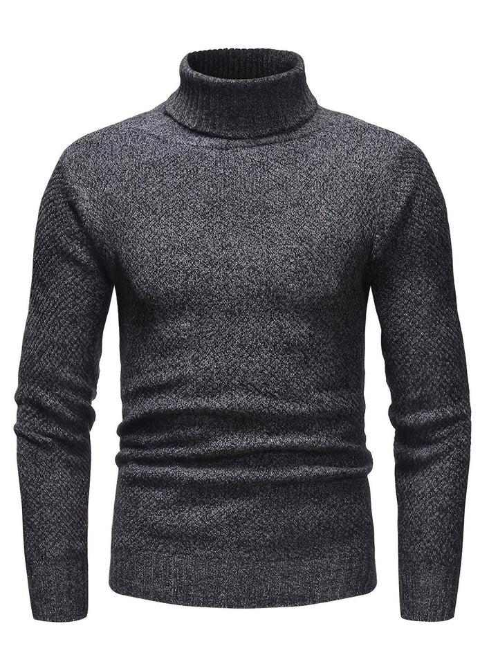Rollkragenpullover herren | Slim Fit Pulli | Minimalistischer Style