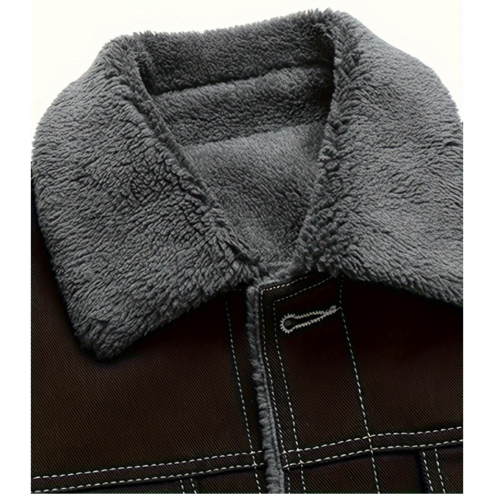 Winterjacke Herren | Stilvolle Vintage Jeansjacke | Winter