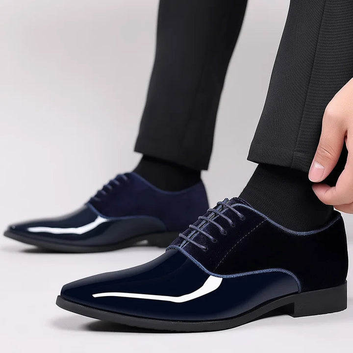 Herren Schnürschuhe | Eleganter Glanz | Spitze Business Schuhe