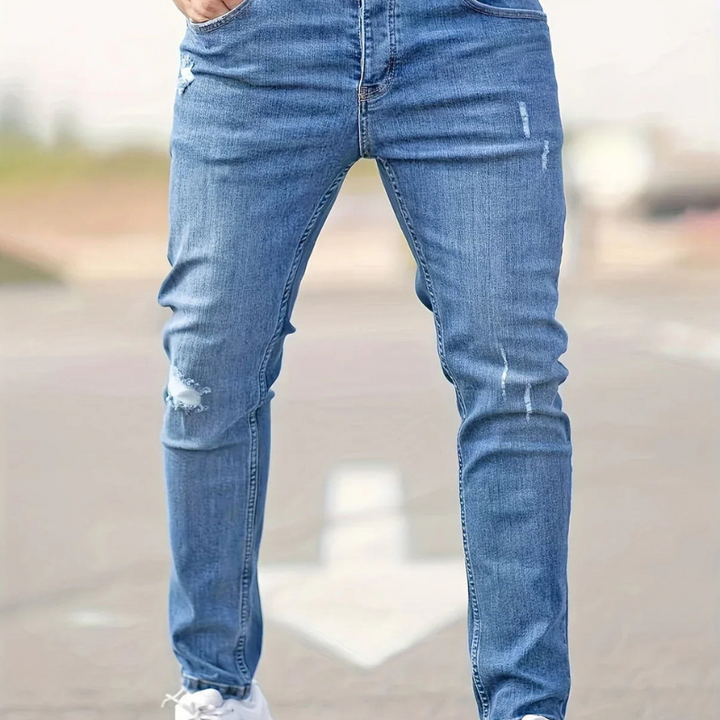 Jeans Herren | Kleider Slim Fit | Klassischer Streetwear Look