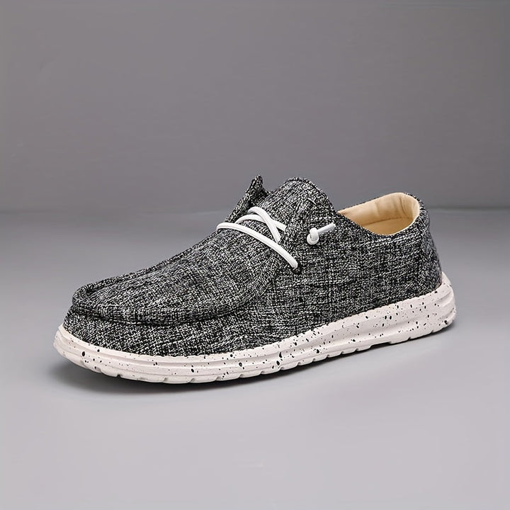 Herren Loafers | Leicht & Bequem | Atmungsaktives Canvas | Slip-On