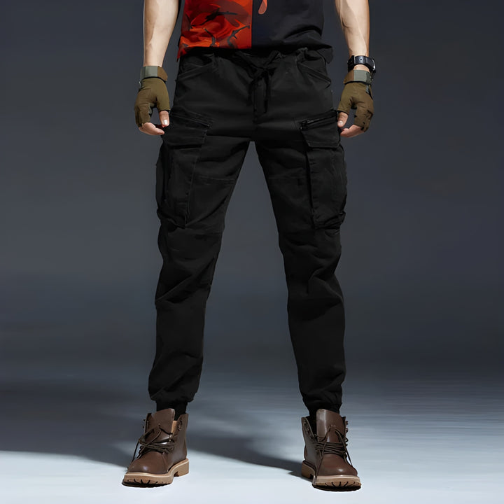 Cargohose Herren | Jeans Herren Fit | Elastischer Bund Style