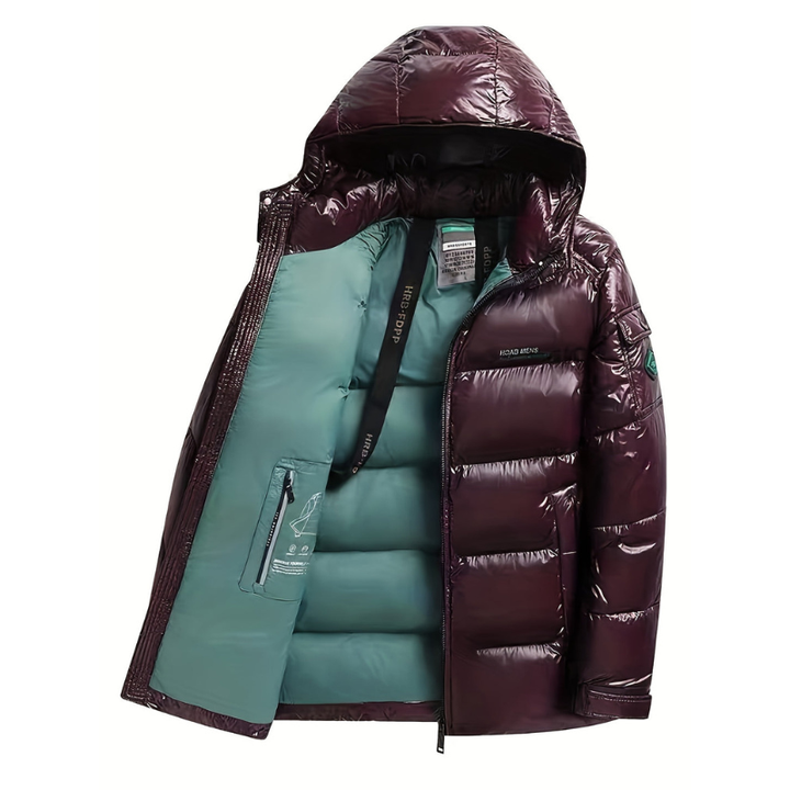 Winterjacke Herren | Gefütterte Jacke Herren | Warm Kapuzen Komfort