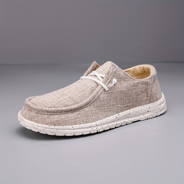 Herren Loafers | Leicht & Bequem | Atmungsaktives Canvas | Slip-On