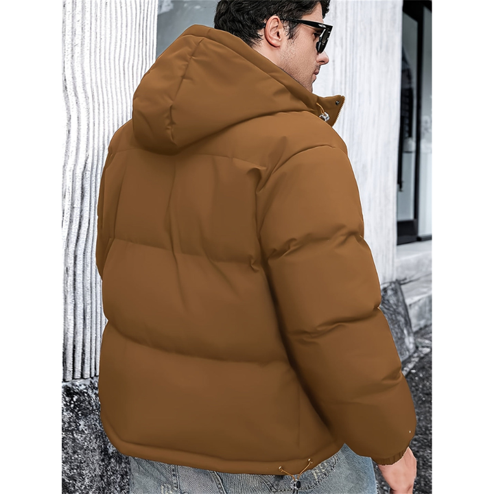Winterjacke Herren | Kapuzenjacke Herren | Lockere Passform