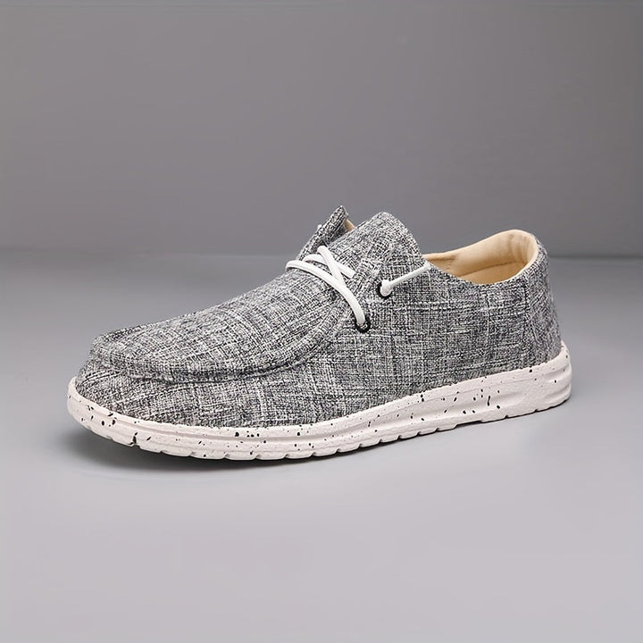 Herren Loafers | Leicht & Bequem | Atmungsaktives Canvas | Slip-On