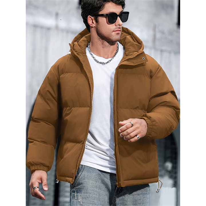 Winterjacke Herren | Kapuzenjacke Herren | Lockere Passform