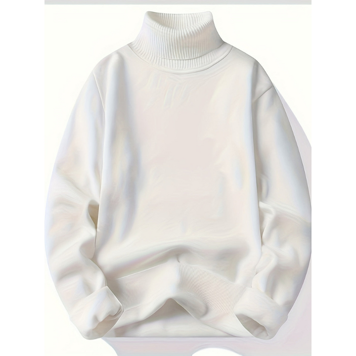 Rollkragenpullover herren | Schlanke Passform | Klassischer Pullover