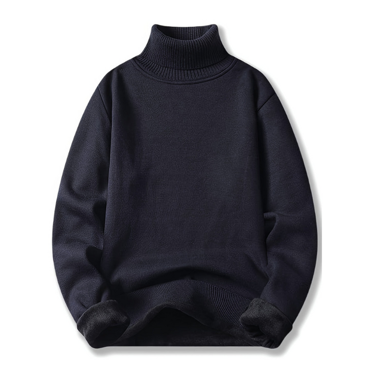 Rollkragenpullover herren | Schlanke Passform | Klassischer Pullover