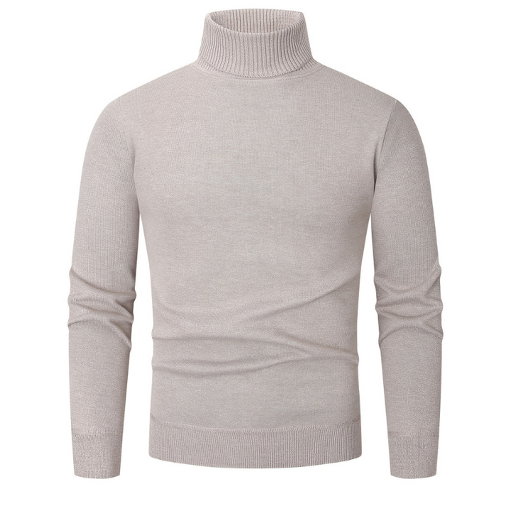 Rollkragenpullover herren | Schlanke Passform | Klassischer Pullover