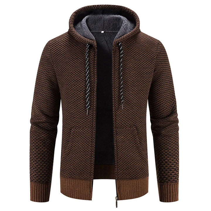 Winterjacke Herren | Stilvolle Jacke Herren | Mit Kapuze Komfort