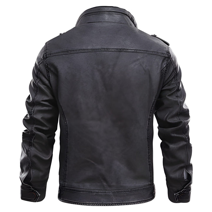 Lederjacke Herren | Jacke Herren Winter | Biker Vintage Look