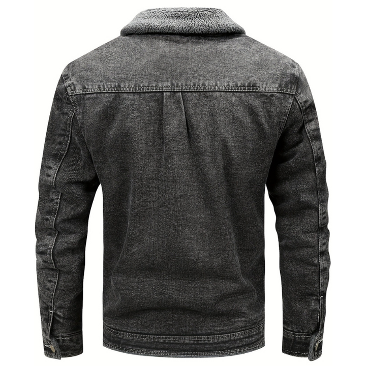 Winterjacke Herren | Stilvolle Vintage Jeansjacke | Winter