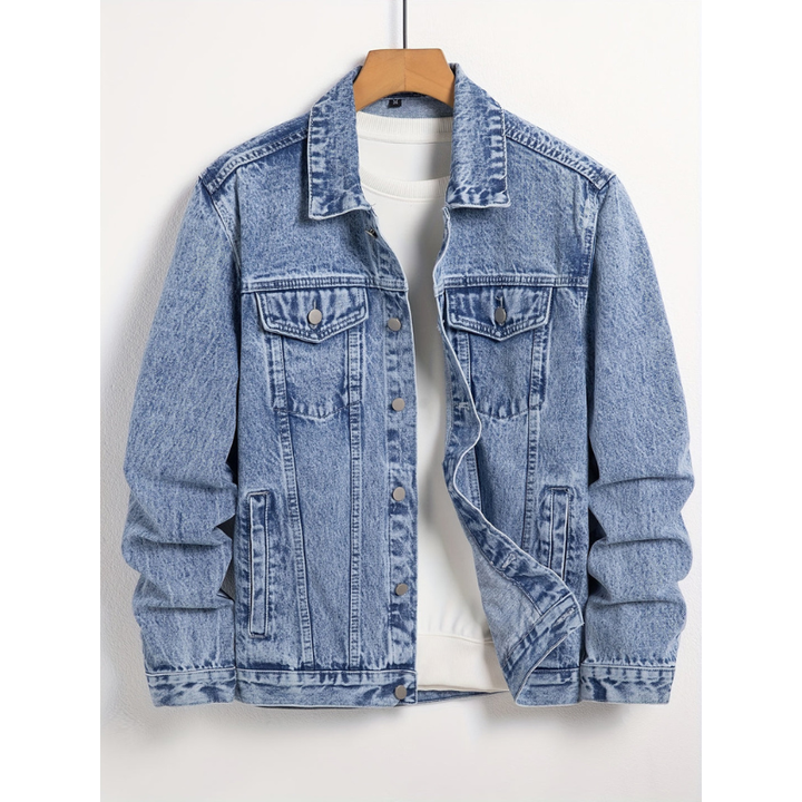 Jacke Herren | Klassische Blaue Jacke | Zeitloses Design