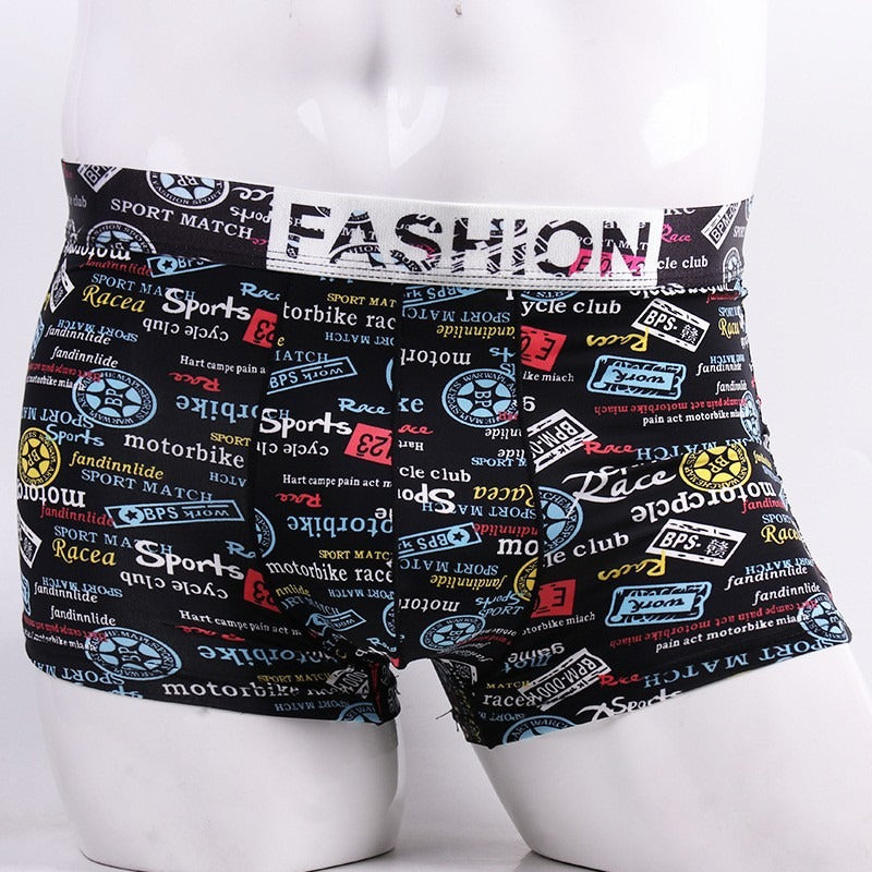 Herren Boxershorts | 10er-Pack Zufällige Designs | Dünn & Atmungsaktiv | Stilvolles Set