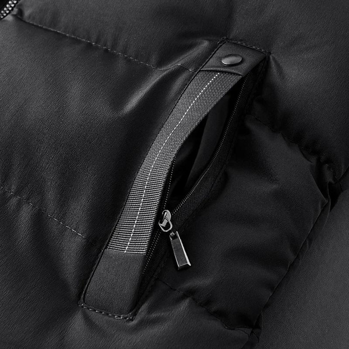 Warm und bequem ärmellose Thermoweste mit Kapuze für ultimativen Komfort | Finn