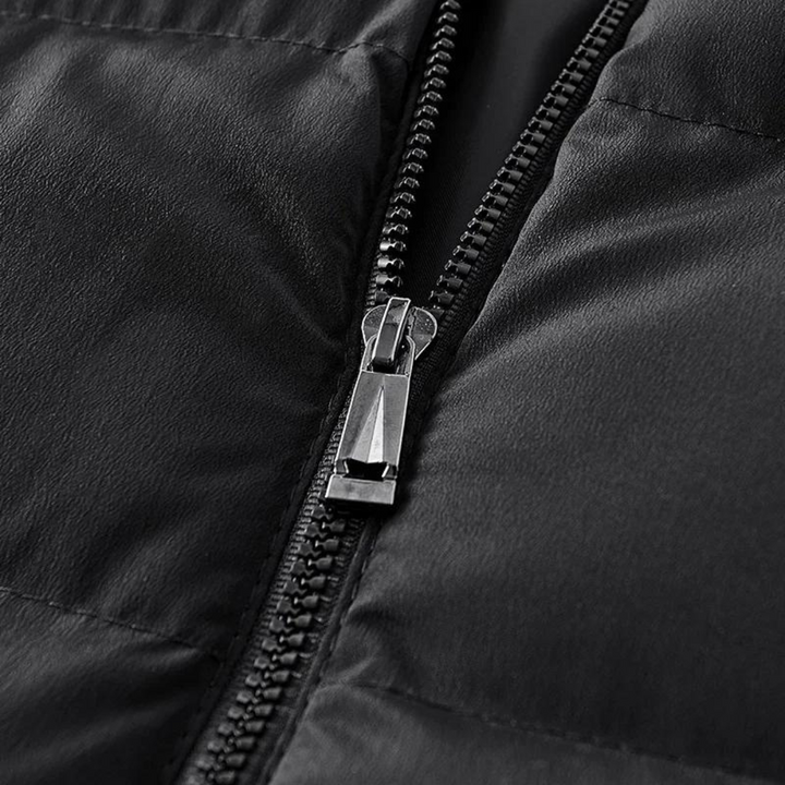 Warm und bequem ärmellose Thermoweste mit Kapuze für ultimativen Komfort | Finn