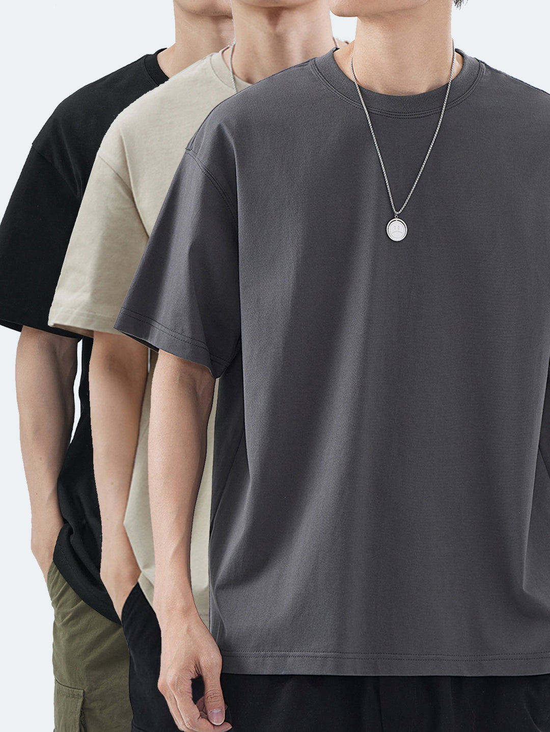 Herren T-Shirt | Oversized | Rundhalsausschnitt | Sommer