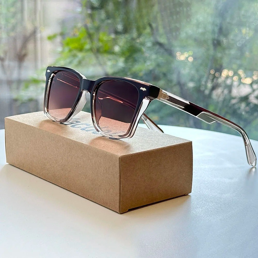 Herren Sonnenbrille | Modernes Gestell | Reflektierende Gläser | Sommer