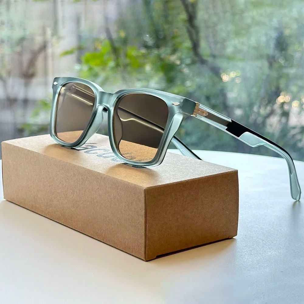 Herren Sonnenbrille | Modernes Gestell | Reflektierende Gläser | Sommer