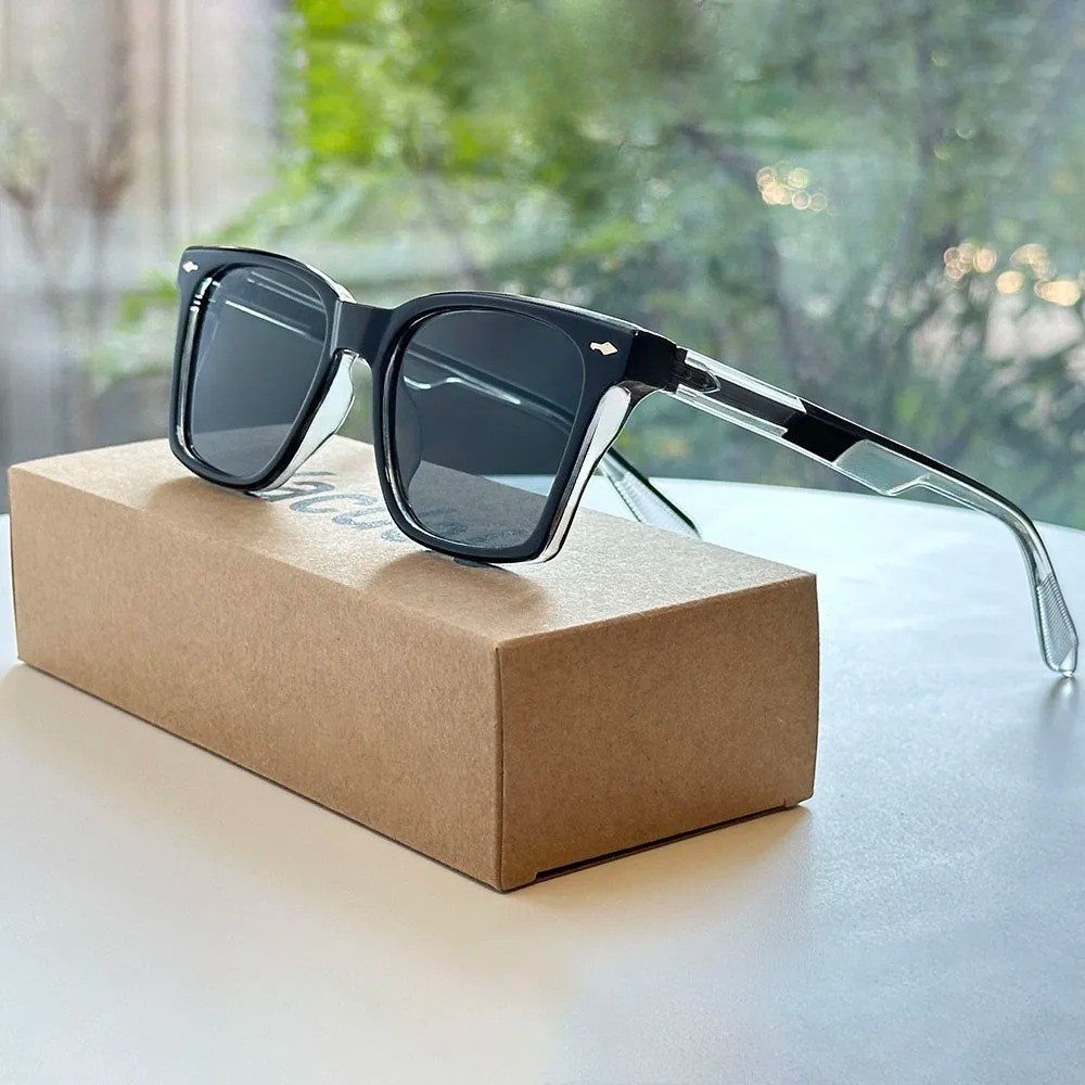Herren Sonnenbrille | Modernes Gestell | Reflektierende Gläser | Sommer