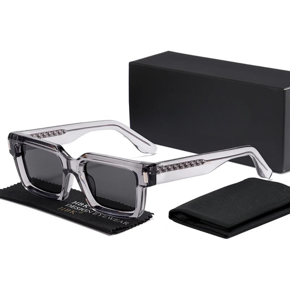 Herren Sonnenbrille | Quadratischer Rahmen | Urban Style | Sommer