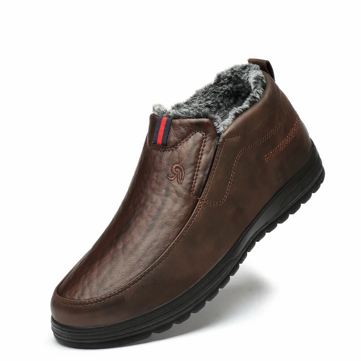 Winterstiefel Herren | Schuhe Herren | Warm Gefüttert Slip-On