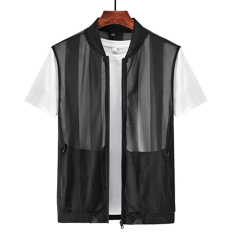 Herren Bodywarmer | Sportlich | Mit Reißverschluss | Sommer