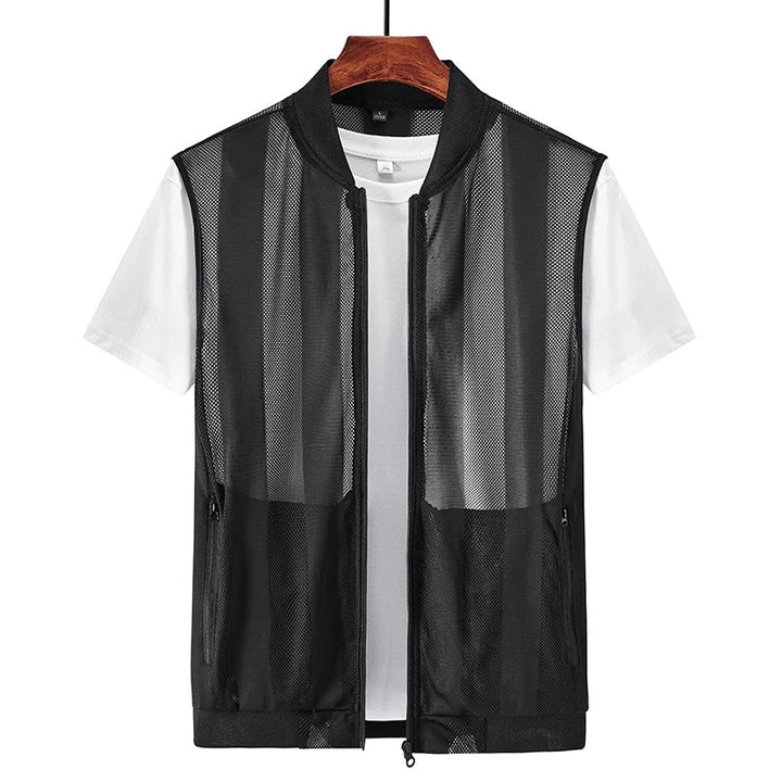 Herren Bodywarmer | Sportlich | Mit Reißverschluss | Sommer