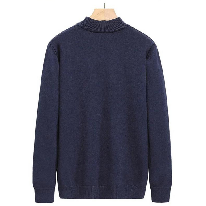 Chic Piqué Pullover für Herren mit zeitlosem Stil und raffiniertem Komfort | Teun