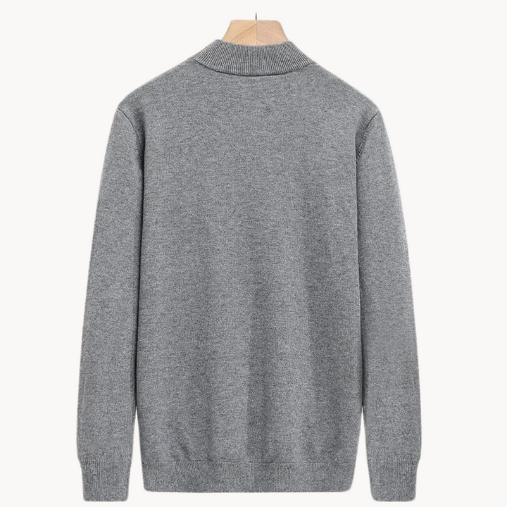 Chic Piqué Pullover für Herren mit zeitlosem Stil und raffiniertem Komfort | Teun