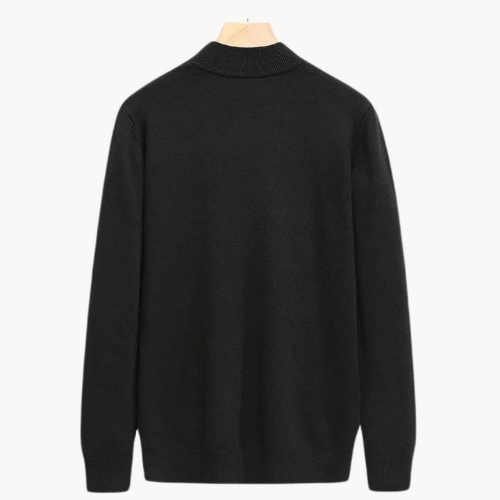 Chic Piqué Pullover für Herren mit zeitlosem Stil und raffiniertem Komfort | Teun