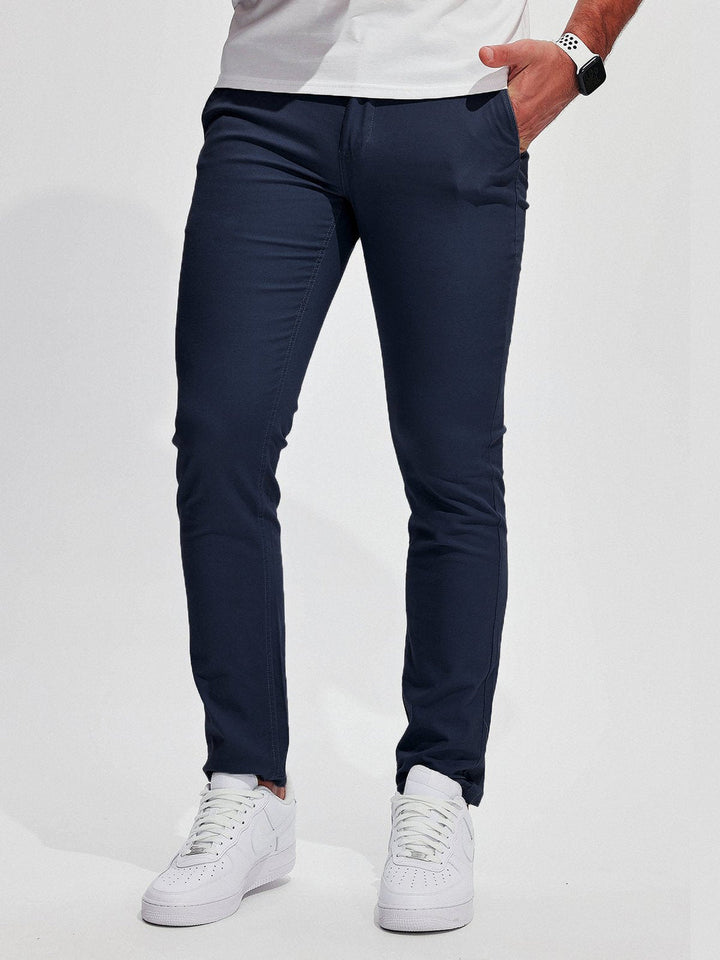 Elegante Stretch-Hose für Herren mit Baumwollmischung und stilvollem Design | Wout