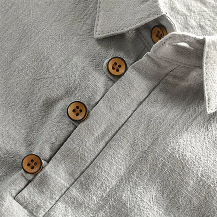 Elegantes Leinenhemd für Herren mit atmungsaktivem Komfort und sommerlichem Stil | Rio