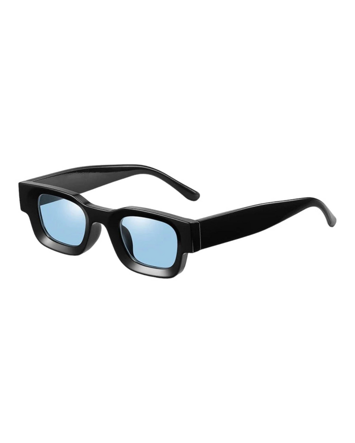 Sonnenbrille | Zeitloses Rechteck-Design | Polarisierte Gläser & UV-Schutz | Kunststoff