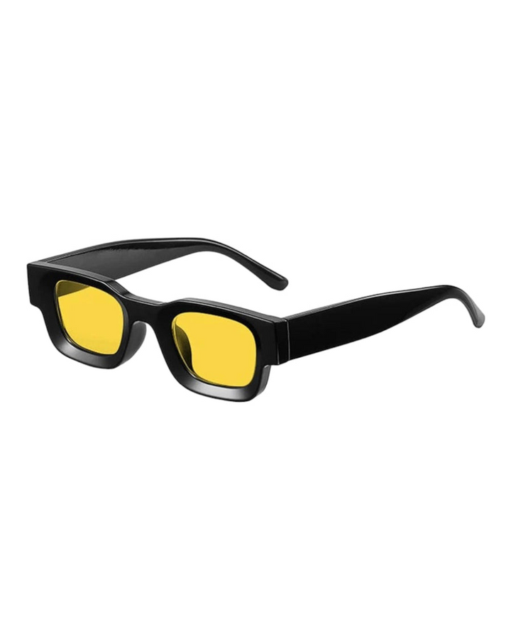 Sonnenbrille | Zeitloses Rechteck-Design | Polarisierte Gläser & UV-Schutz | Kunststoff