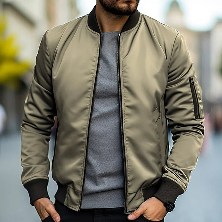 Jacke Herren | Blaue Jacke Trend | Leichter Winter Style