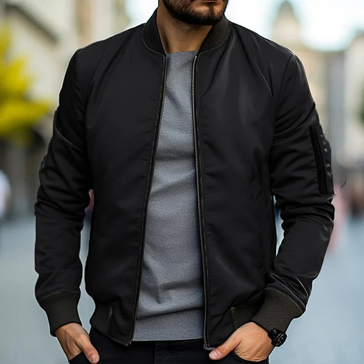 Jacke Herren | Blaue Jacke Trend | Leichter Winter Style
