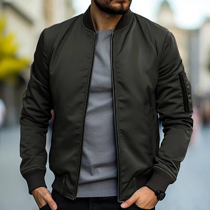 Jacke Herren | Blaue Jacke Trend | Leichter Winter Style