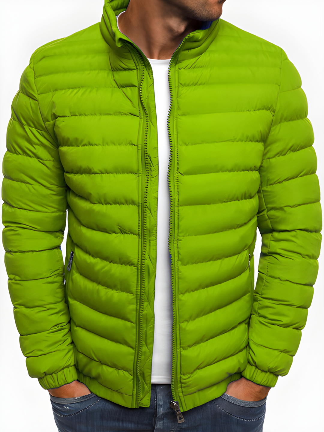 Steppjacke Herren | Jacke Herren Casual | Wärmender Übergang