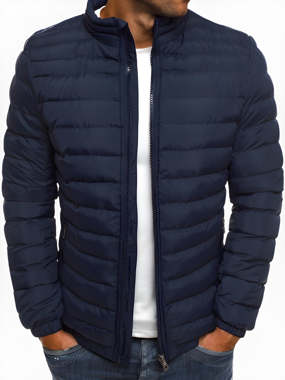 Steppjacke Herren | Jacke Herren Casual | Wärmender Übergang