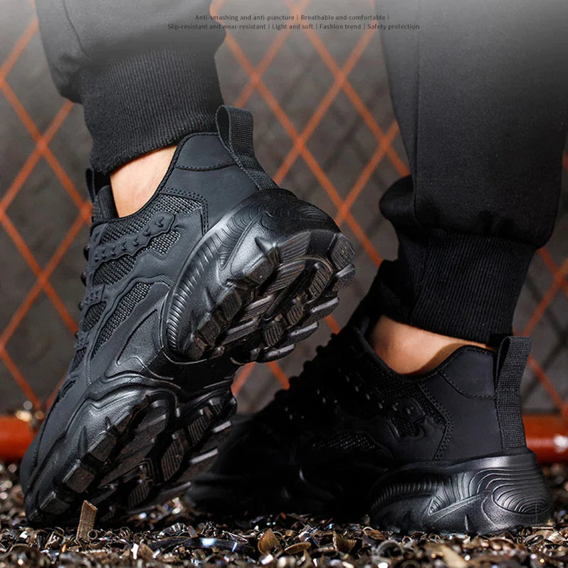 Herren Schuhe | Sicherheitsschuhe mit Stahlkappe | Arbeit