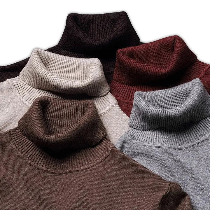 Pullover Herren | Rollkragenpullover Herren | Slim Fit Style