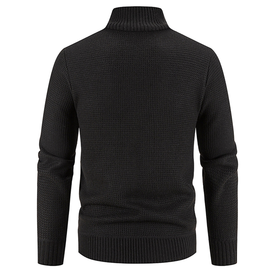 Pullover Herren | Strickpullover Herren Stehkragen | Casual Style
